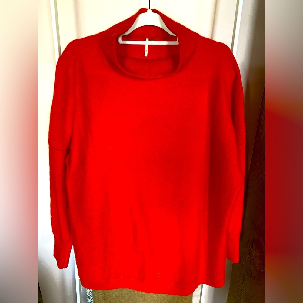 Free People Cashmere Tunic Sweater